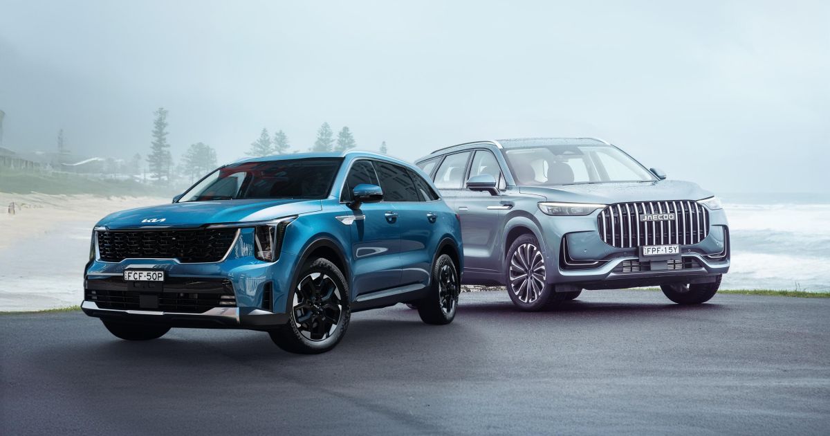 Jaecoo J8 Ridge AWD versus Kia Sorento Sport: Spec-gevecht