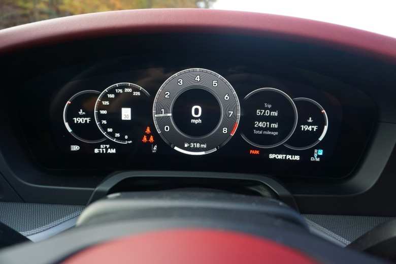 2025 Porsche 911 Carrera S Kombiinstrument