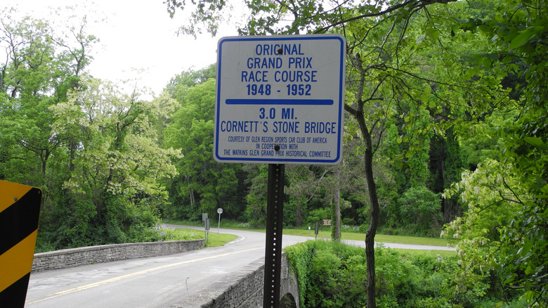 Cornetts Stone Bridge, Grand-Prix-Kurs, Watkins Glen, NY