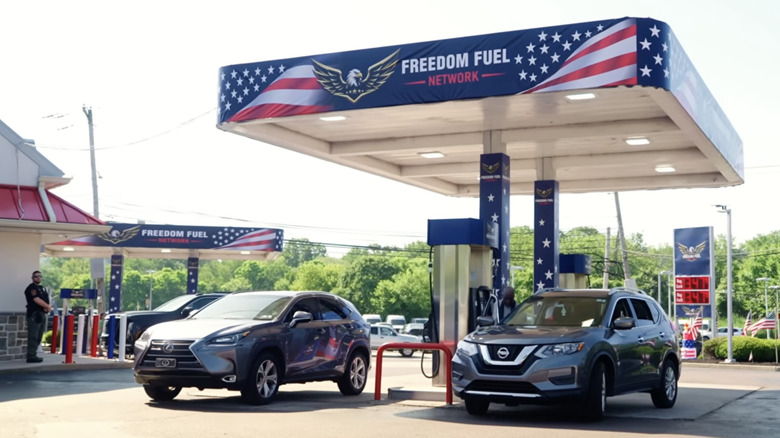 Freedom Fuel Network-Tankstelle in Philadelphia