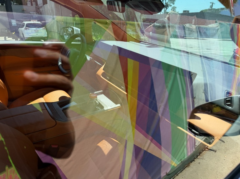 Innenraum eines Faraday Future FX Super One