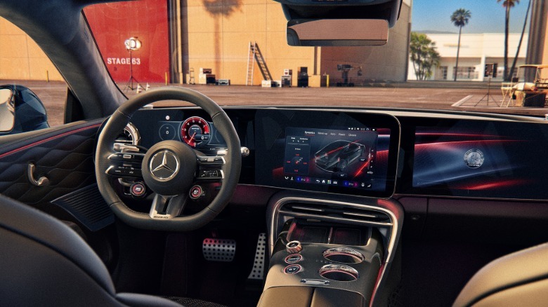 Innenraum des Mercedes-AMG GT53 4-Türer Coupé