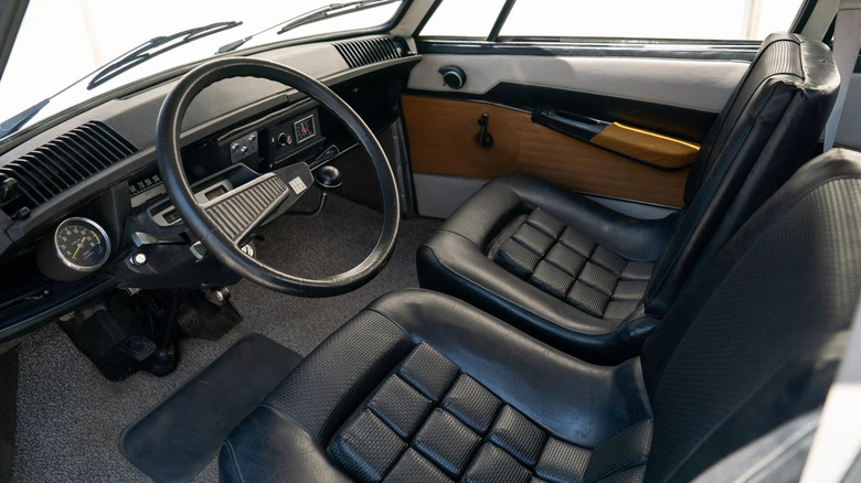 Innenraum eines Citroën M35-Prototyps von 1970