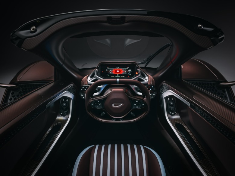 Innenraum eines Czinger 21C Spyder