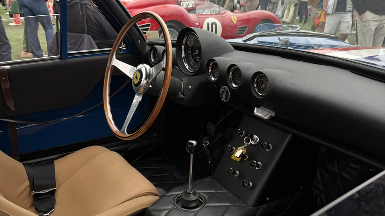 Innenraum des Ferrari 250 GT Sperimentale Pininfarina Coupé von 1961
