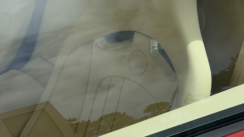 Vordersitz einer Wiederinbetriebnahme eines Bugatti Veyron