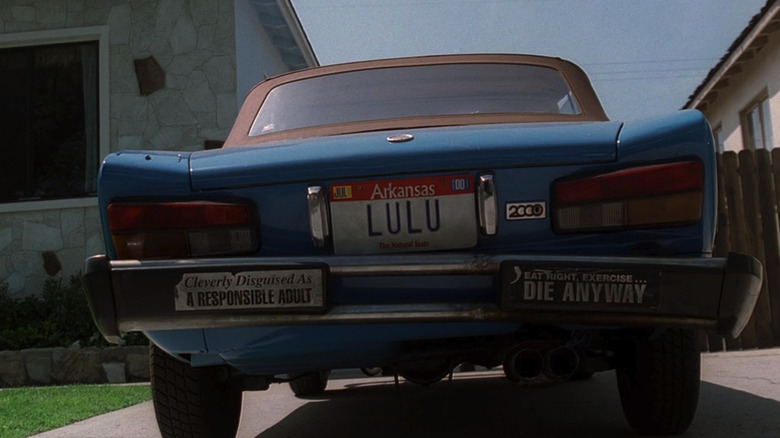 Screenshot des Autos der Figur Lulu aus Akte X, Staffel 7, Folge 20 mit dem Titel "Kampfclub."