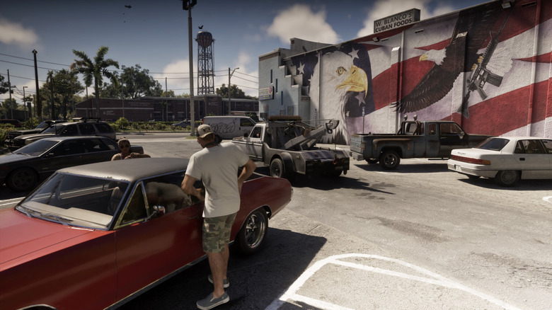 Jason stiehlt in GTA6 ein Chevelle-ähnliches Muscle-Car.