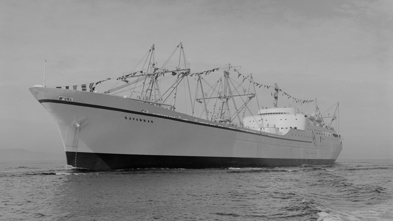 Die NS Savannah, das erste nukleare Frachtschiff der Welt