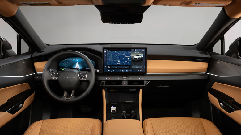 Innenraum des Lexus NX 2027.