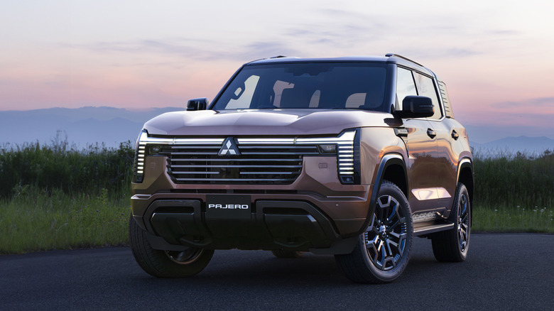 Mitsubishi Pajero Vorderansicht 3/4