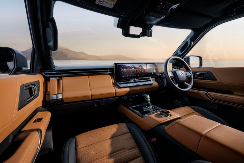 Innenraum des Mitsubishi Pajero
