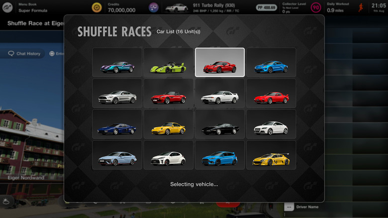 Screenshot von Shuffle Races in Gran Turismo 7