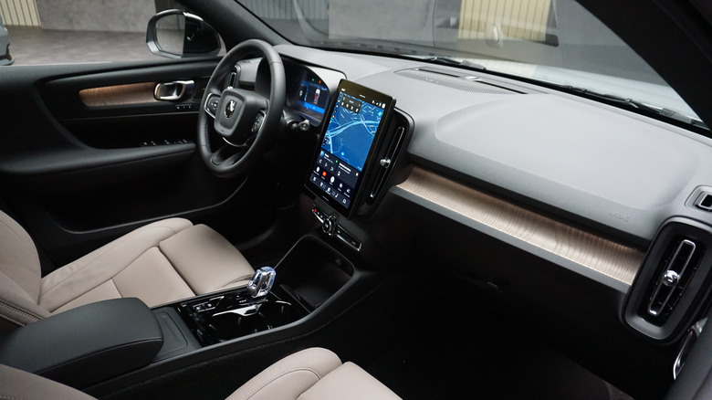 Innenraum des Volvo XC40 2028