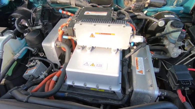 Unter der Haube des Ford Ranger EV von 1998