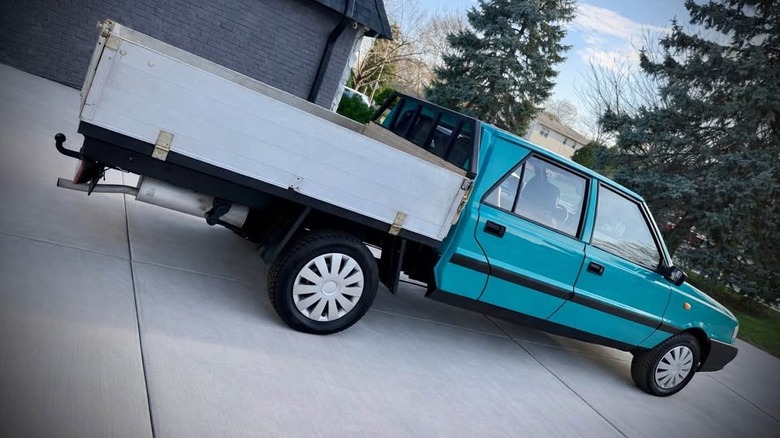 1997 FSO Polonez Roy Pickup, Dreiviertelbild hinten
