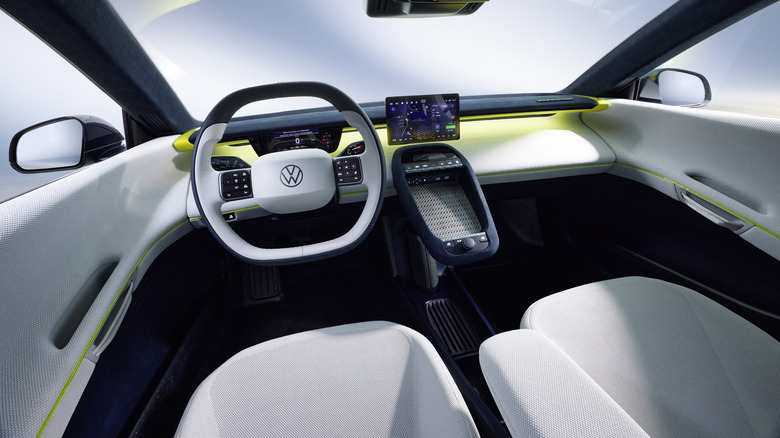 Innenraum des Volkswagen Mission Efficiency Prototyps