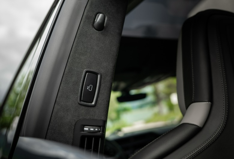 Automatischer Türknopf bei einem Porsche Cayenne Electric
