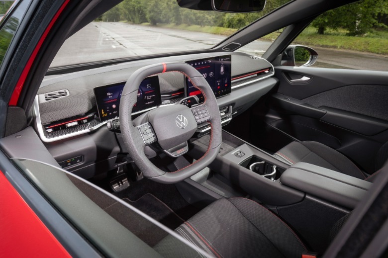 Innenraum eines Volkswagen ID 3 GTI
