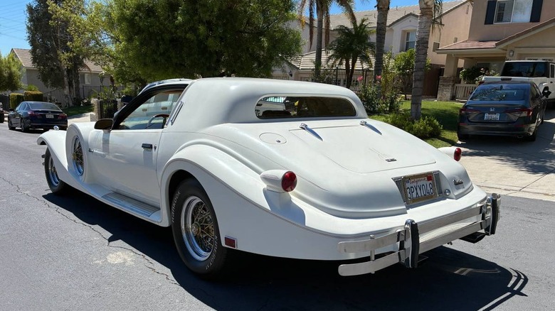 1986 Johnson Phantom, Dreiviertelbild hinten