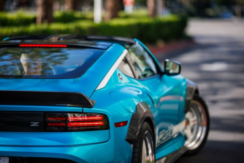 Heckdetail des Nissan Z Kaze-Konzepts