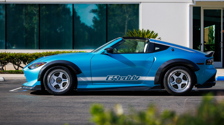 Seitenansicht des Nissan Z Kaze-Konzepts