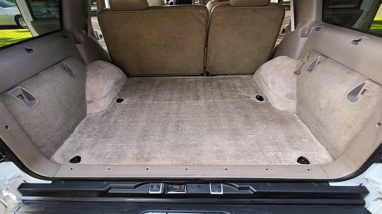 Bild der Ladefläche des Chevy Tahoe LT von 1997