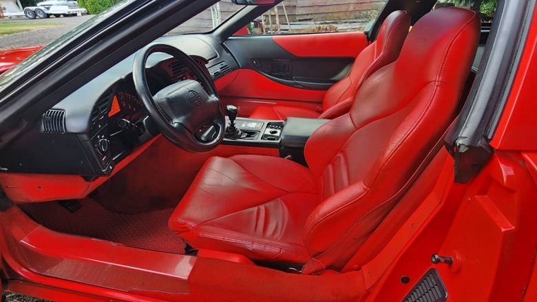 Innenbild der Chevy Corvette ZR1 von 1994