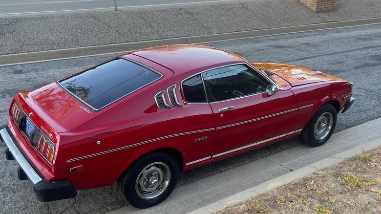Bild auf der Beifahrerseite des Toyota Celica GT Liftback von 1976