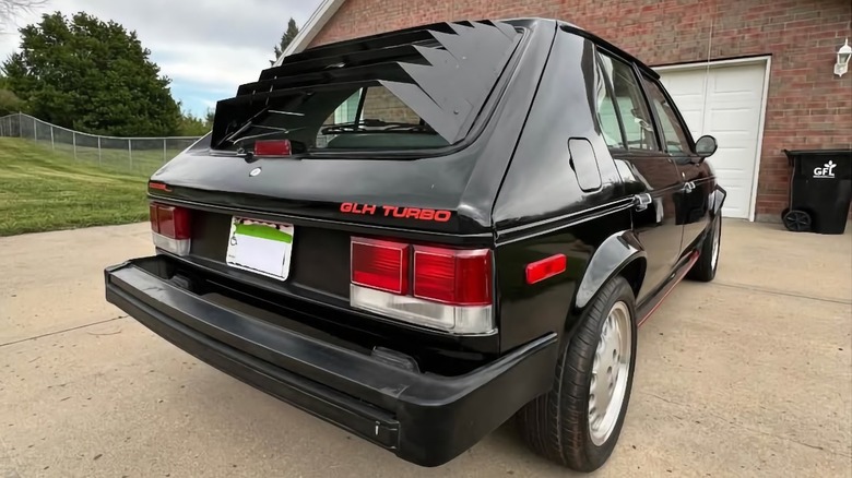 1986 Dodge Omni Shelby GLH-T Heckbild