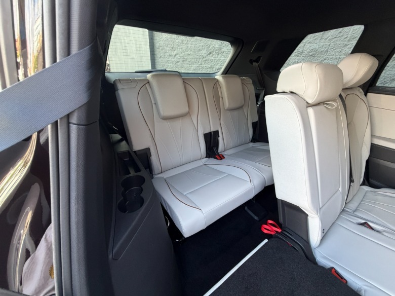 Sitz in der dritten Reihe eines Volkswagen Atlas 2027