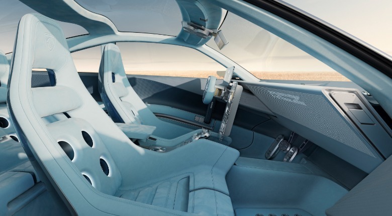 Innenraum des Peugeot RCZ Vision