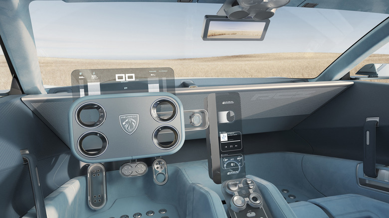 Innenraum des Peugeot RCZ Vision