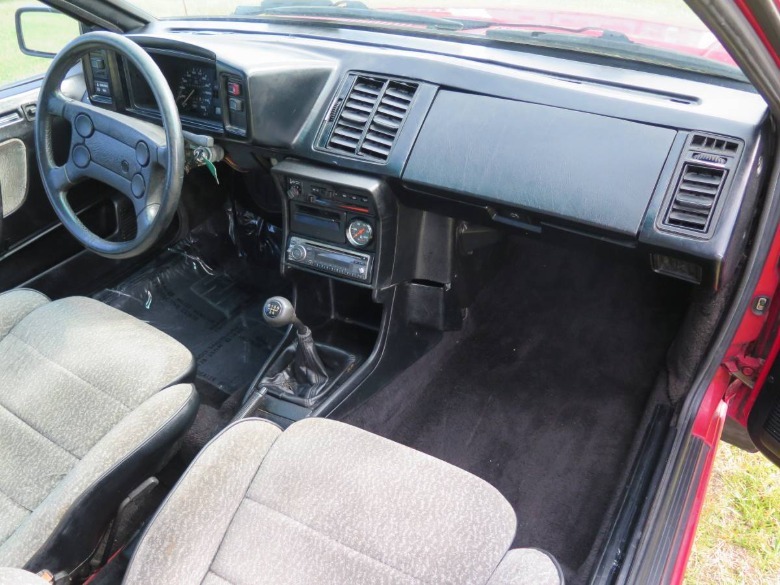 Armaturenbrett des Volkswagen Scirocco 16V von 1985