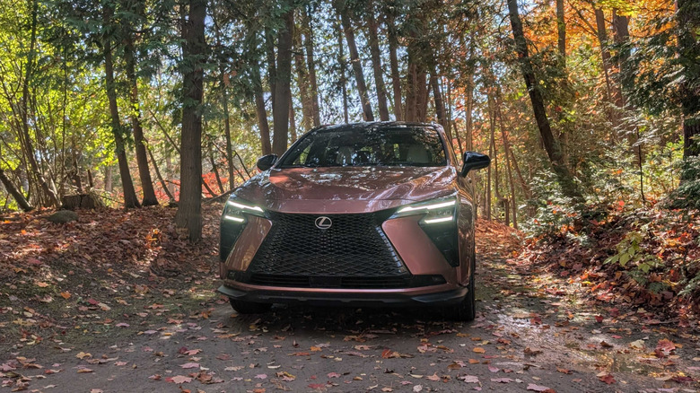 Frontpartie des Lexus NX 2027